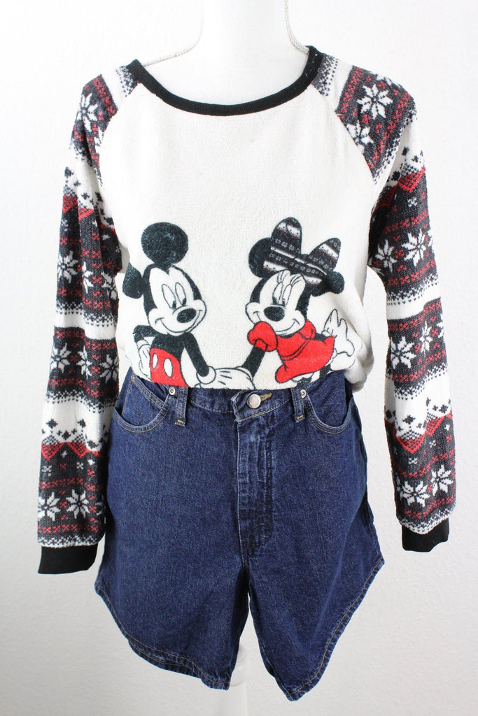 Vintage Christams Mickey Mouse Pullover (L) Vintage & Rags 