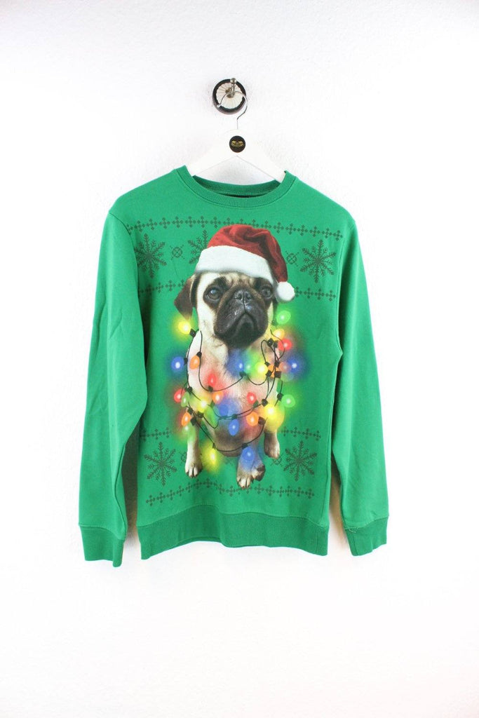 Vintage Christmas Dog Sweatshirt ( S ) - Vintage & Rags