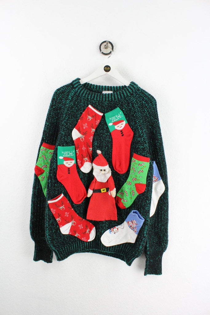 Vintage Christmas man Sweatshirt (XL) Vintage & Rags 