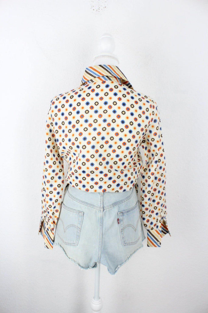 Vintage Colorful Lady Arrow Blouse (M) Vintage & Rags 