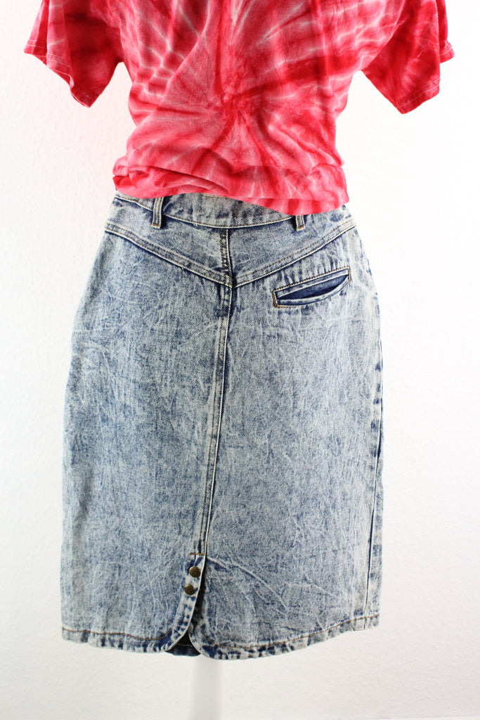 Vintage Denim Skirt (7/8) Vintage & Rags 
