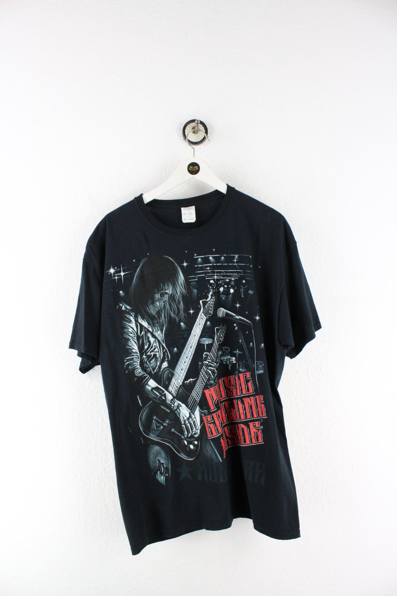 Vintage Double Electric Guitar T-shirt (XL) Vintage & Rags 