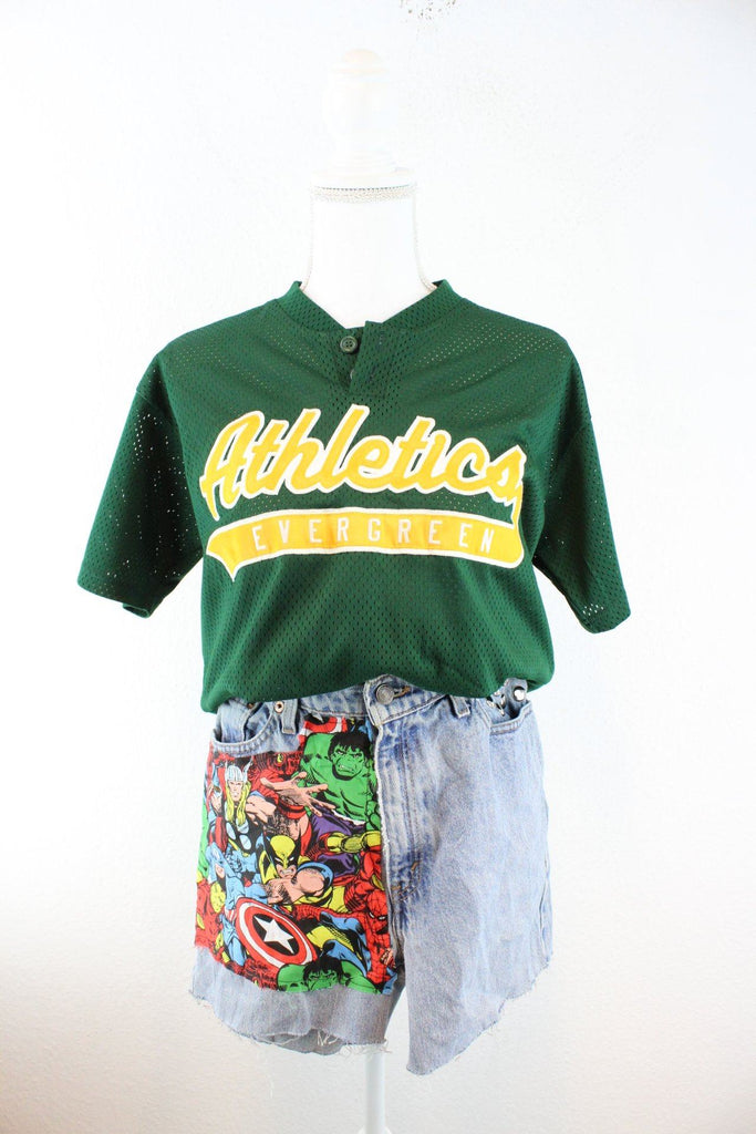 Vintage Evergreen Baseball Jersey (L) Vintage & Rags 