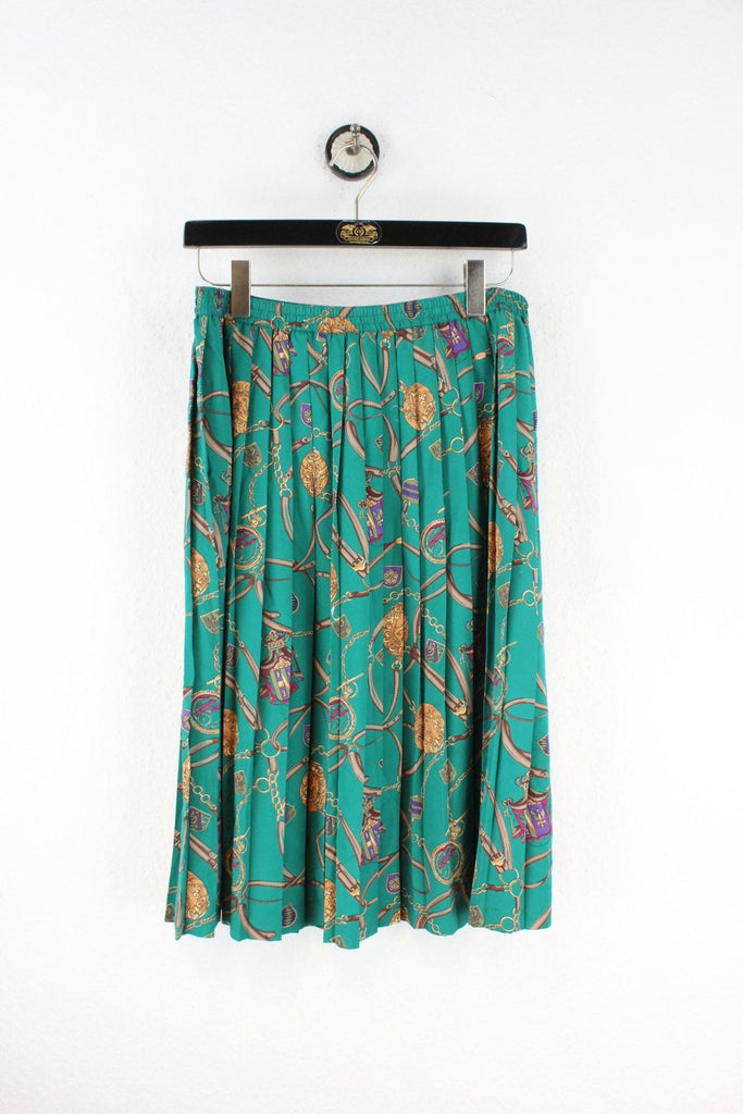 Vintage Green Jewel Skirt (L) Vintage & Rags 