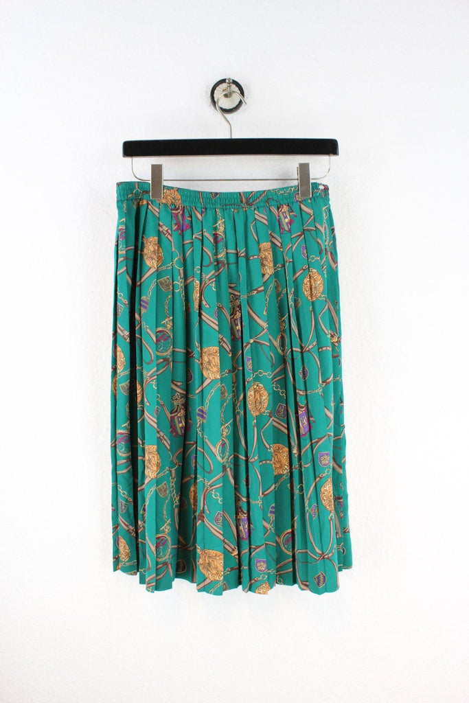 Vintage Green Jewel Skirt (L) Vintage & Rags 
