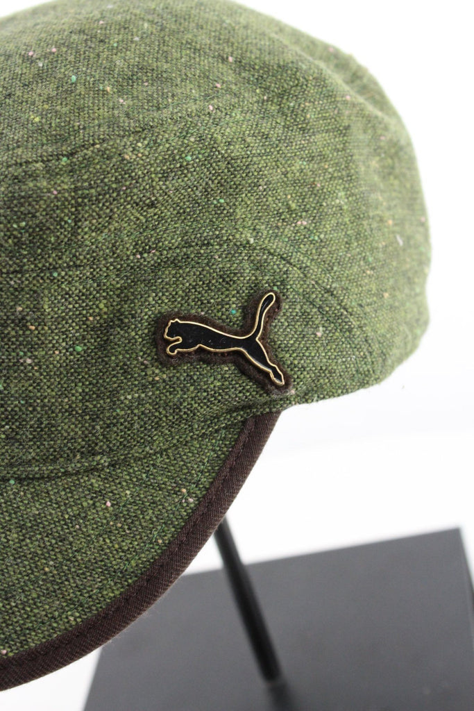 Vintage Green Puma Cap (One Size) Vintage & Rags 