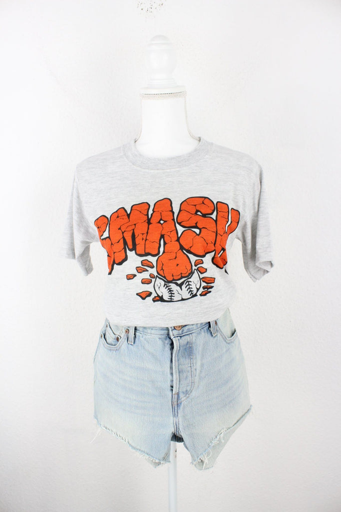 Vintage Grey Smash T-Shirt (M) Vintage & Rags 