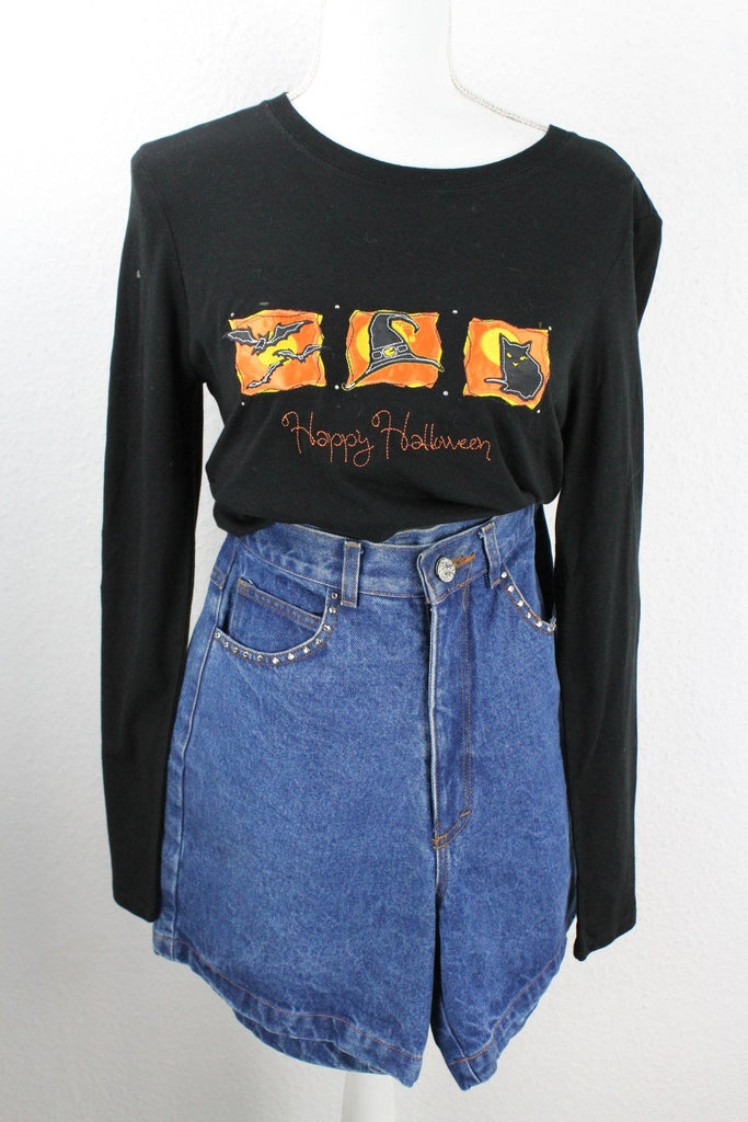 Vintage Happy Halloween Sweatshirt (S) Vintage & Rags 