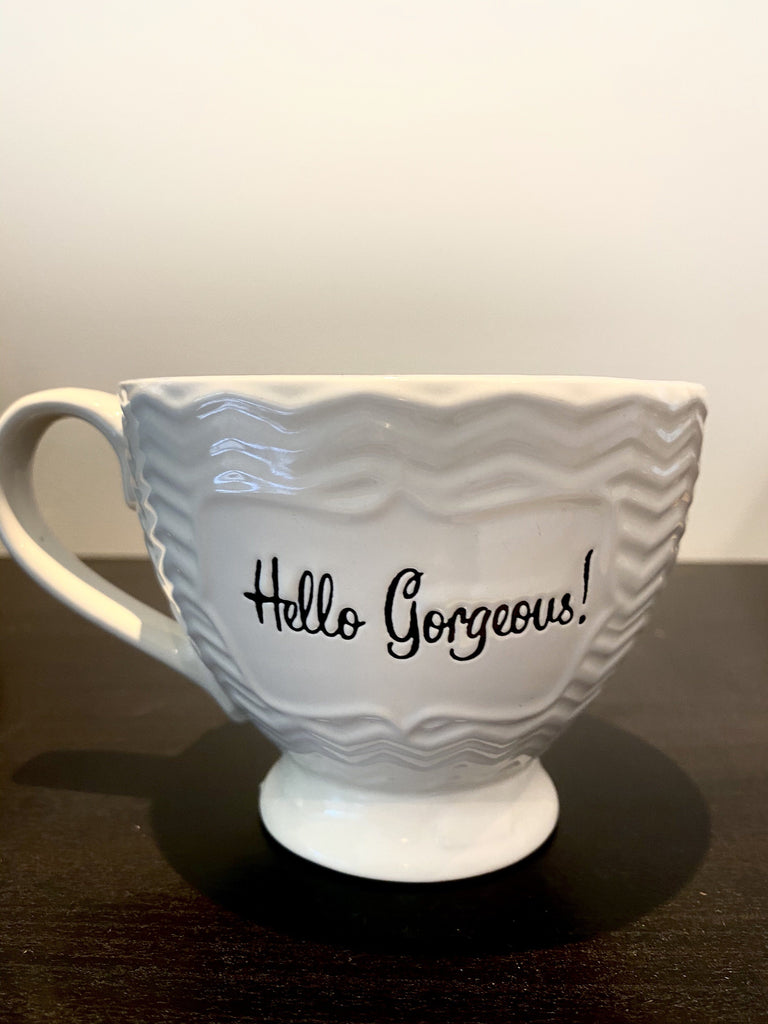 Vintage Hello Gorgeous! Cup Vintage & Rags 