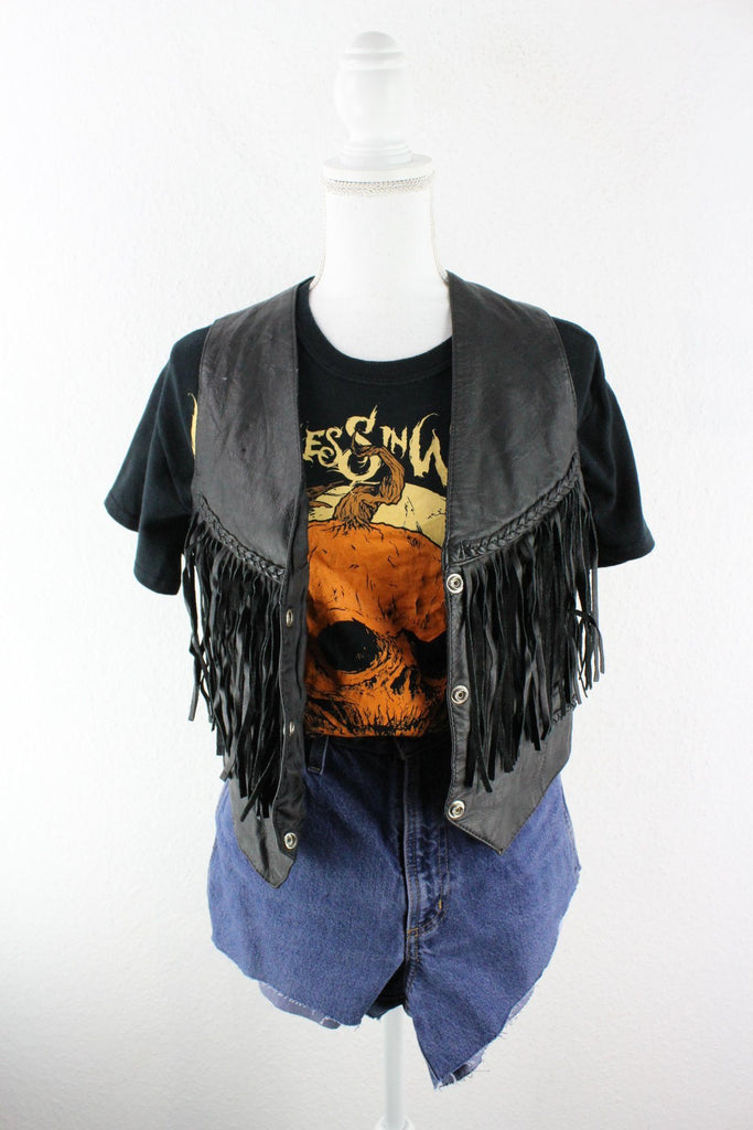 Vintage Hot Leathers Vest (S) Vintage & Rags 