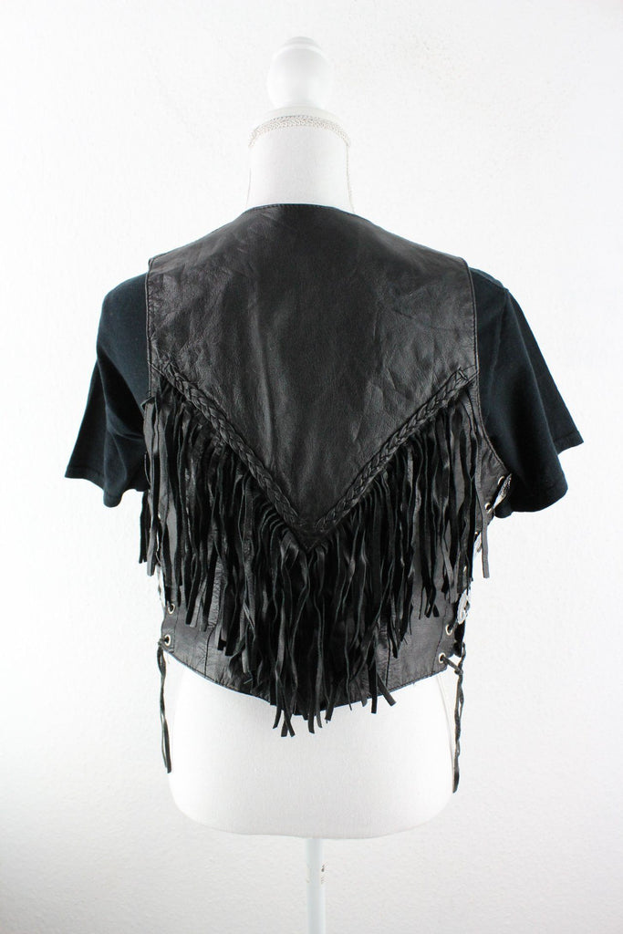 Vintage Hot Leathers Vest (S) Vintage & Rags 