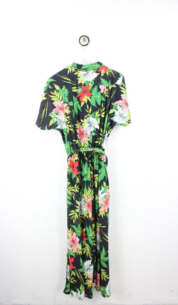 Vintage Jungle Dress (L) - Vintage & Rags