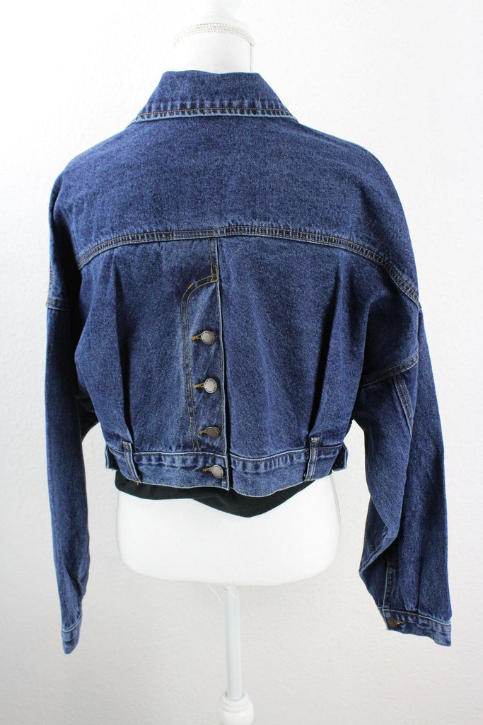 Vintage Jupe Vendue Denim Jeans Jacket (L) Vintage & Rags 