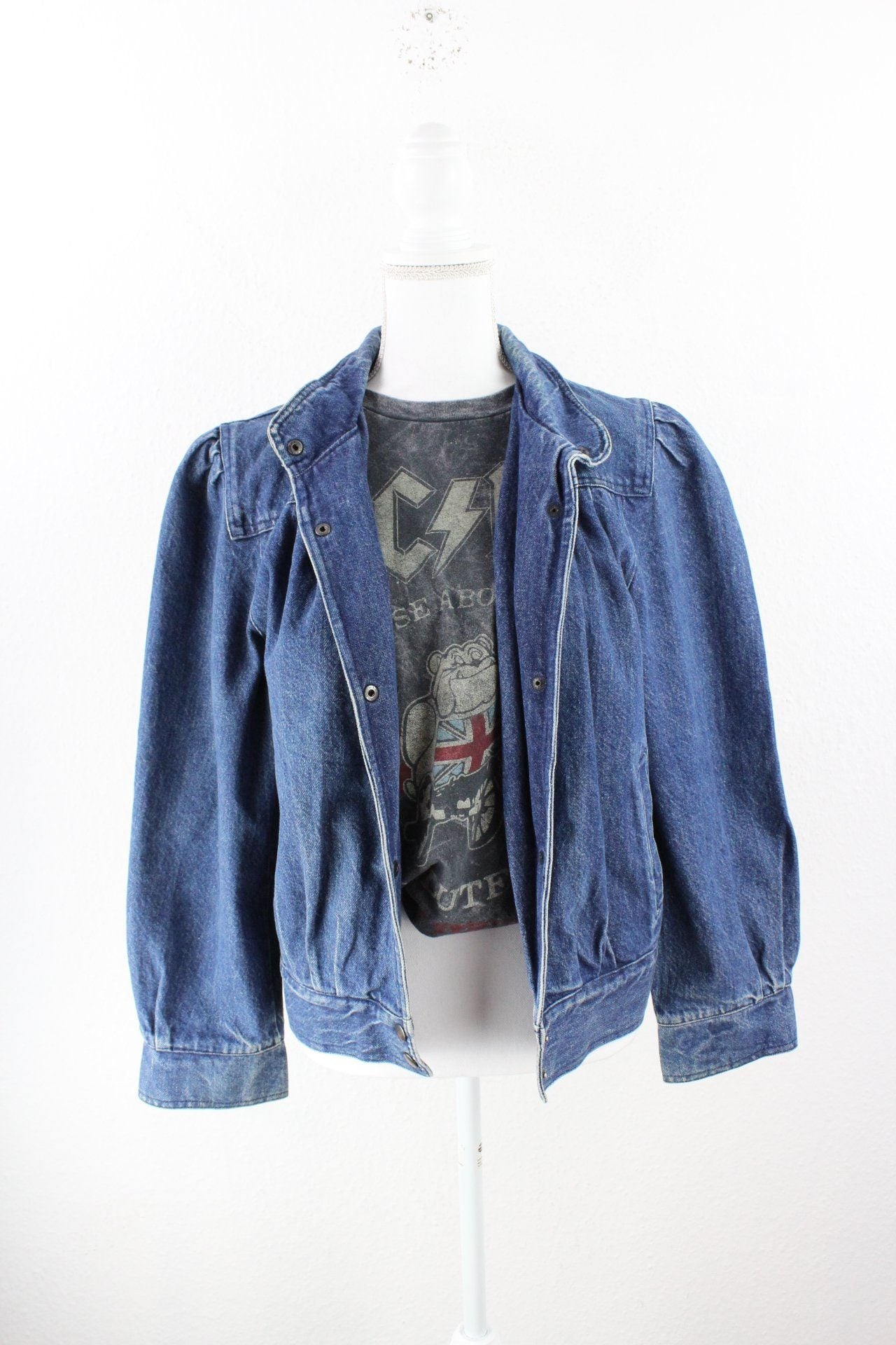 Learsi leather jacket top
