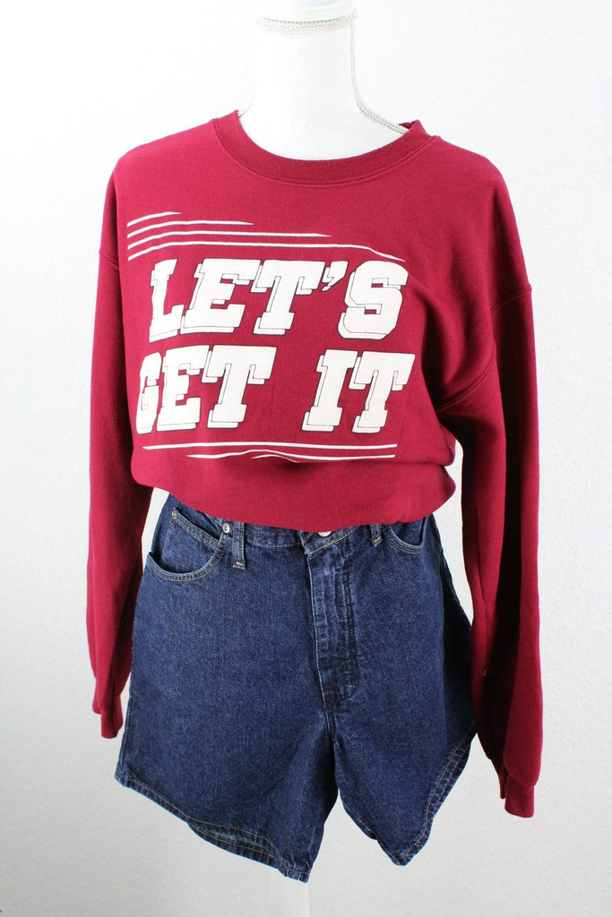 Vintage Lets Get It Sweatshirt (XL) Vintage & Rags 
