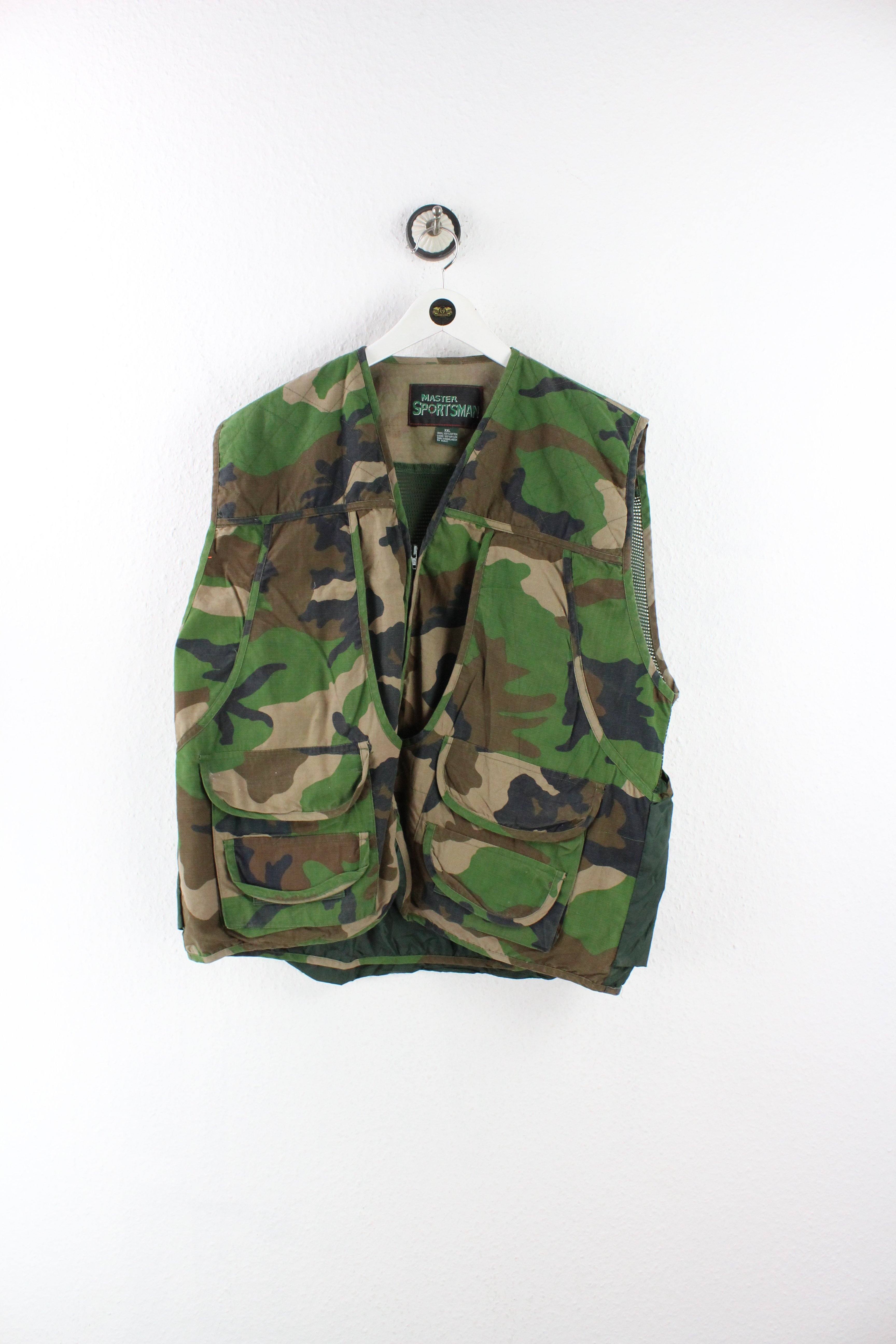 Vintage Master Sportsman Camouflage Vest (XXL) Vintage & Rags 