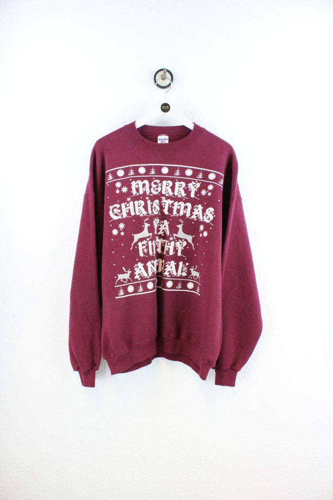Vintage Merry Christmas Sweatshirt ( XL ) Yeeco KG 