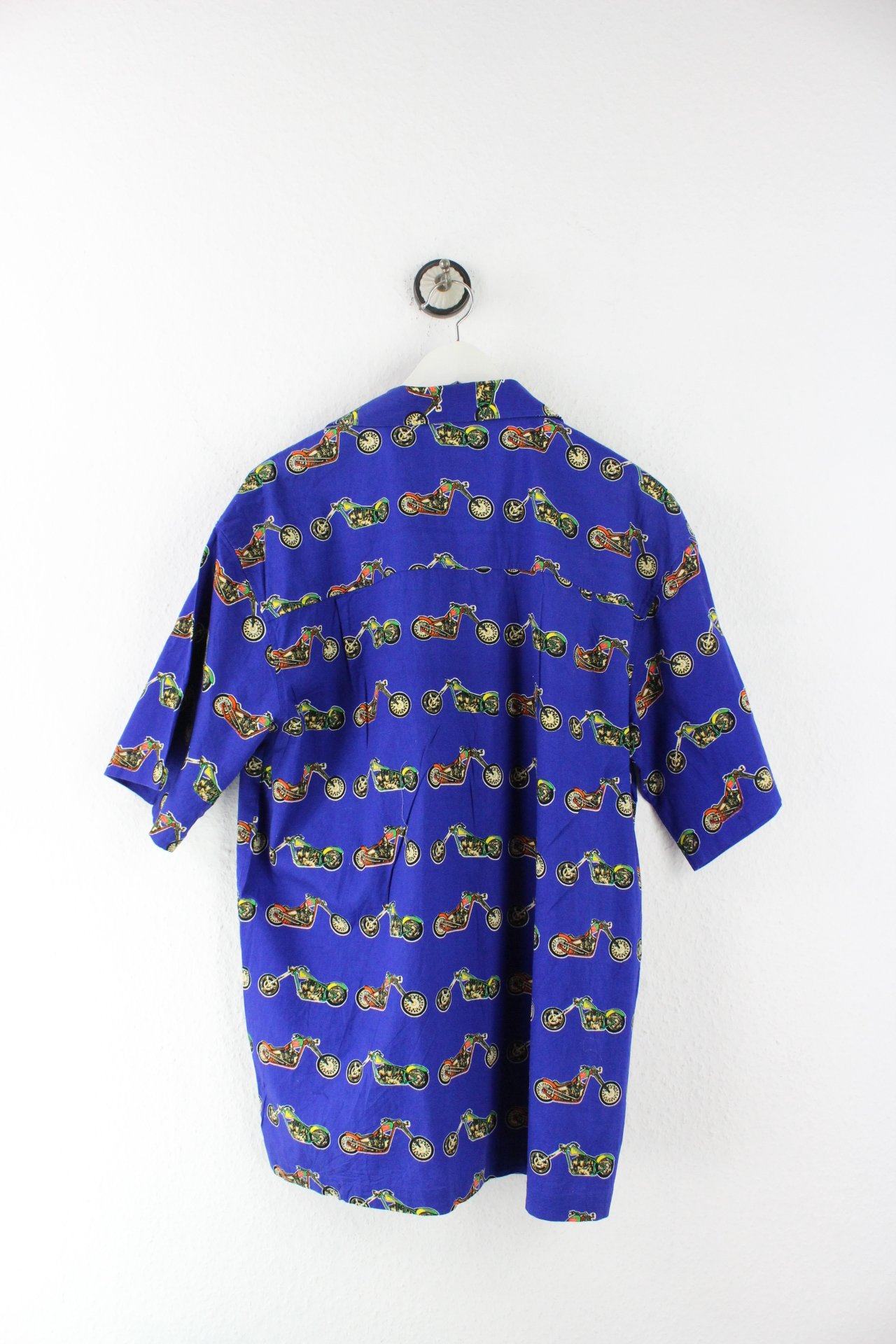Vintage Motorcycles Short Sleeve Shirt (XL) Yeeco KG 
