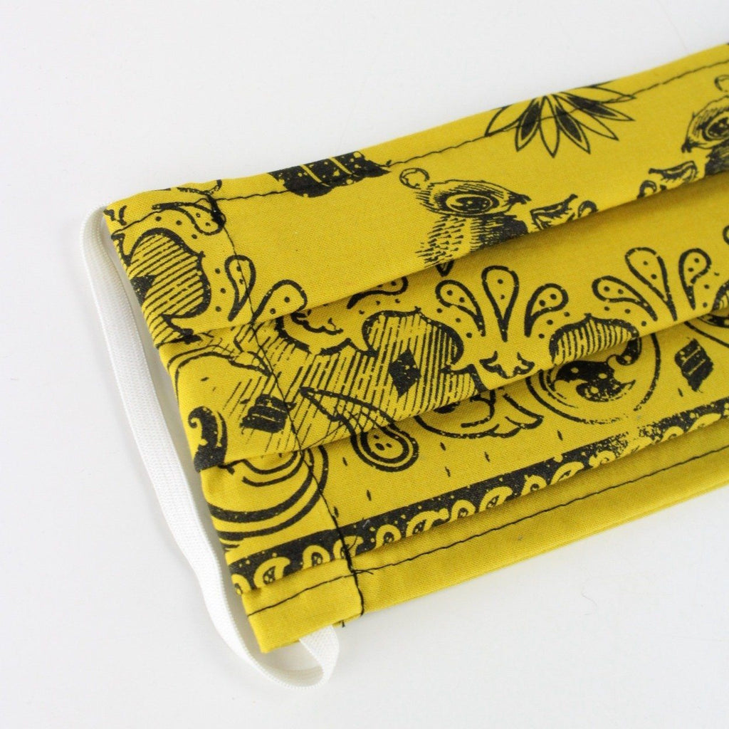 Vintage Mustard Yellow Face Mask Vintage & Rags 