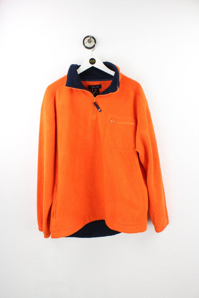 Vintage Orange Polyester Fleece Jacket ( M ) - Vintage & Rags