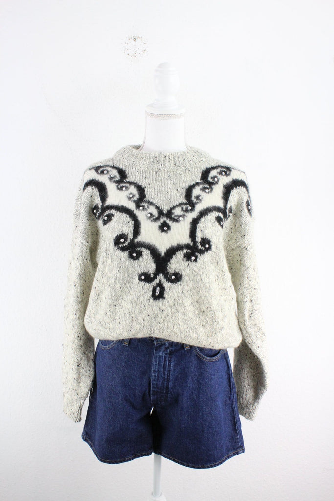 Vintage Pearl Sweater (M) Vintage & Rags 