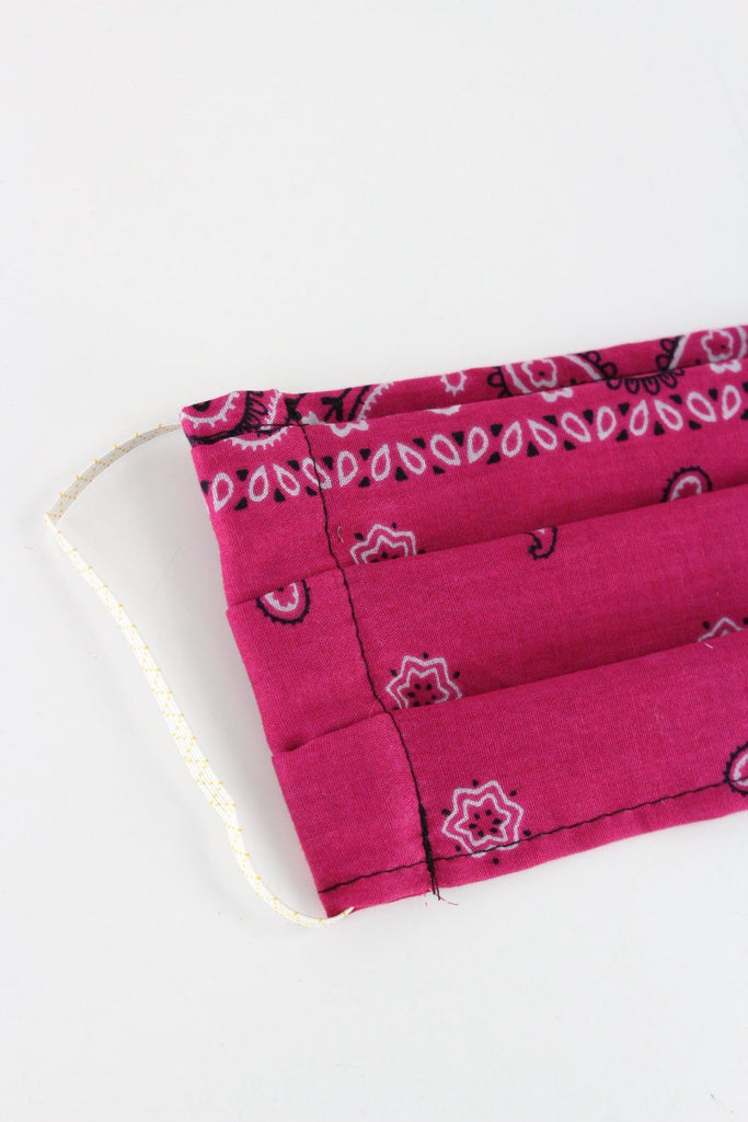 Vintage Pink Face Mask Vintage & Rags 