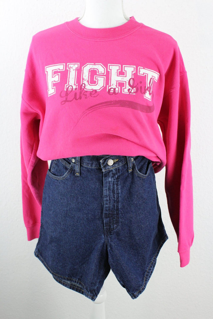 Vintage Pink Fight Hoodie (XL) Vintage & Rags 