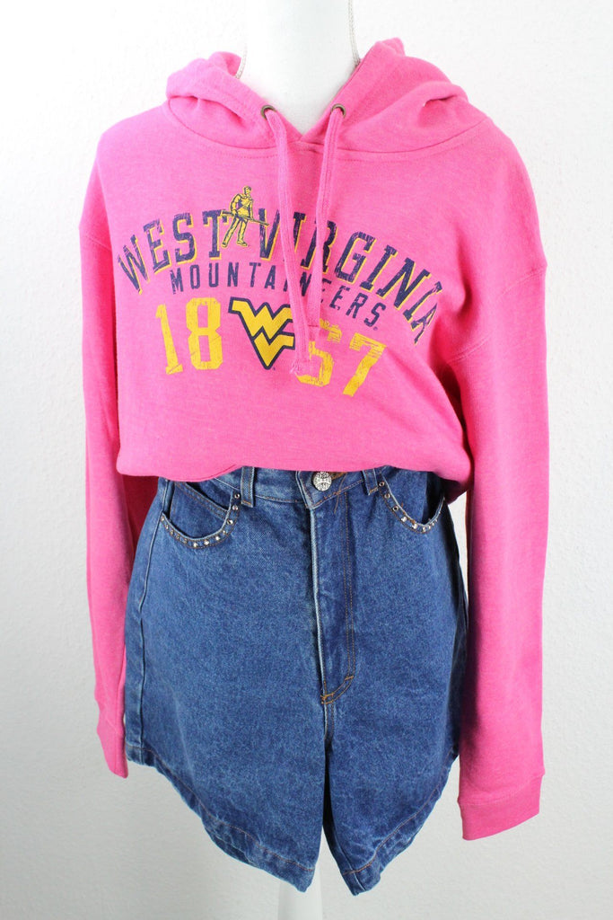 Vintage Pink West Virginia Hoodie (XL) Vintage & Rags 