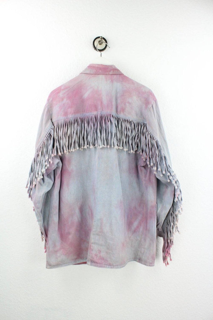Vintage Pink Western Denim Jacket ( L ) - Vintage & Rags