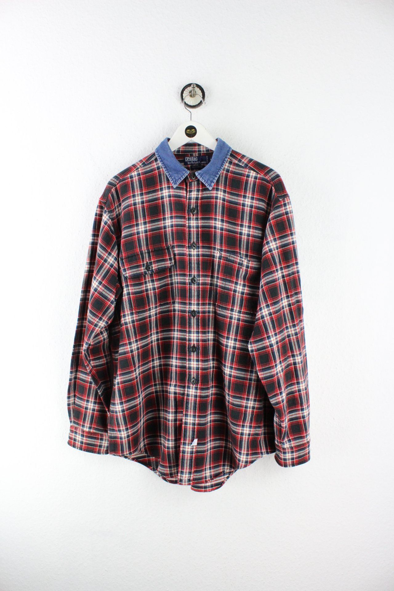 Vintage Polo Ralph Lauren Flanelshirt (XL) Vintage & Rags 