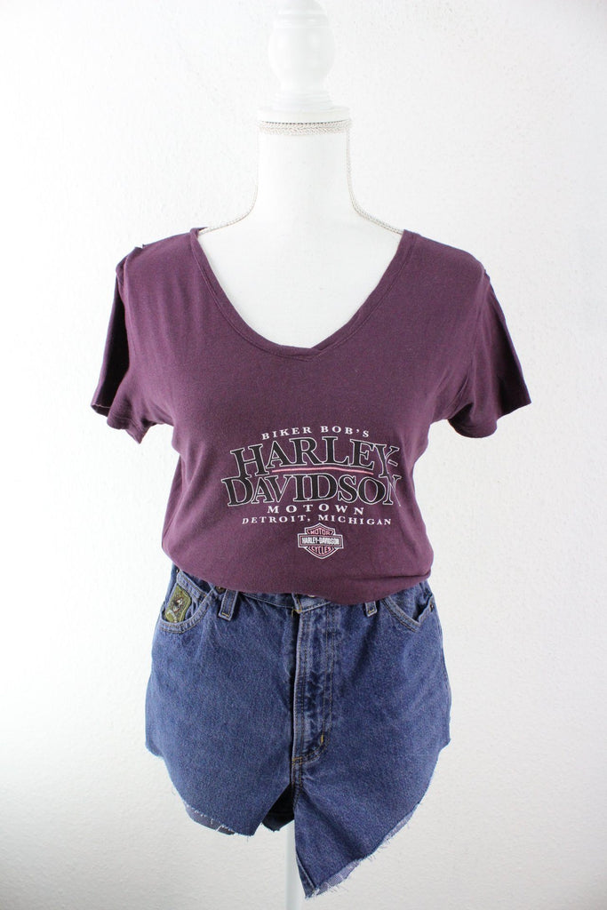 Vintage Purple Harley Davidson T-Shirt (S) Vintage & Rags 