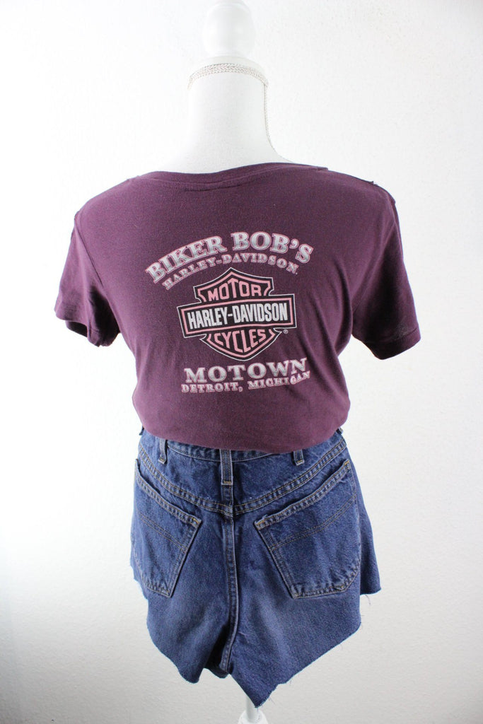 Vintage Purple Harley Davidson T-Shirt (S) Vintage & Rags 