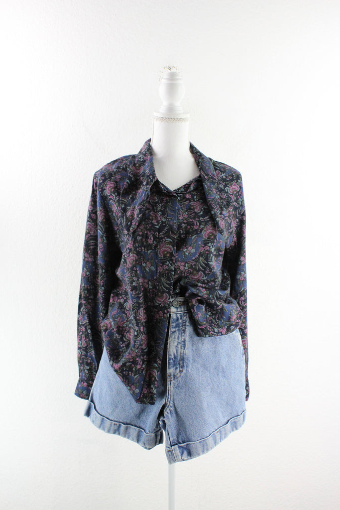 Vintage Purple Pendleton Blouse (10) Vintage & Rags 