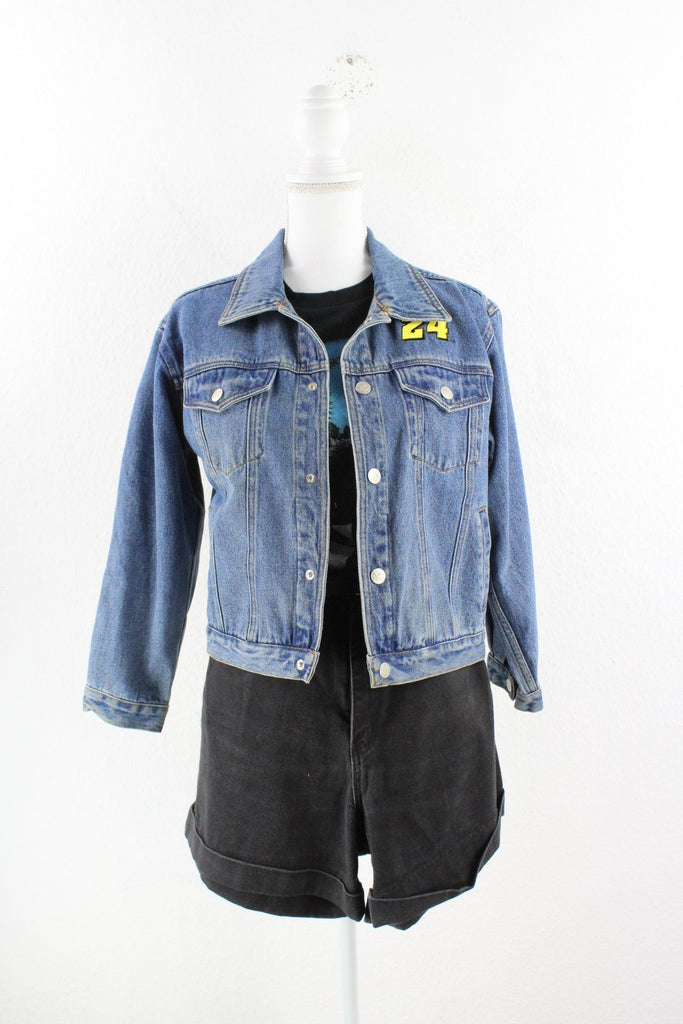 Vintage Race Denim Jacket (M) Vintage & Rags 