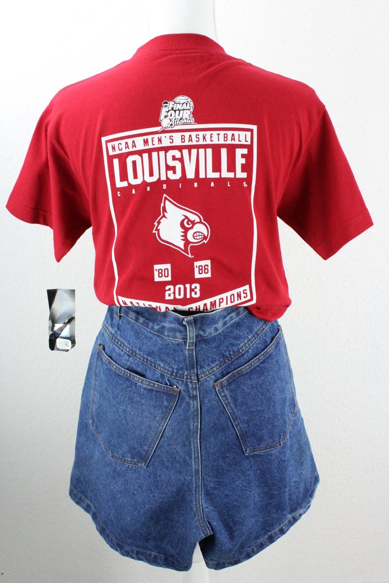 Vintage Red Adidas Basketball T-Shirt (M) Vintage & Rags 