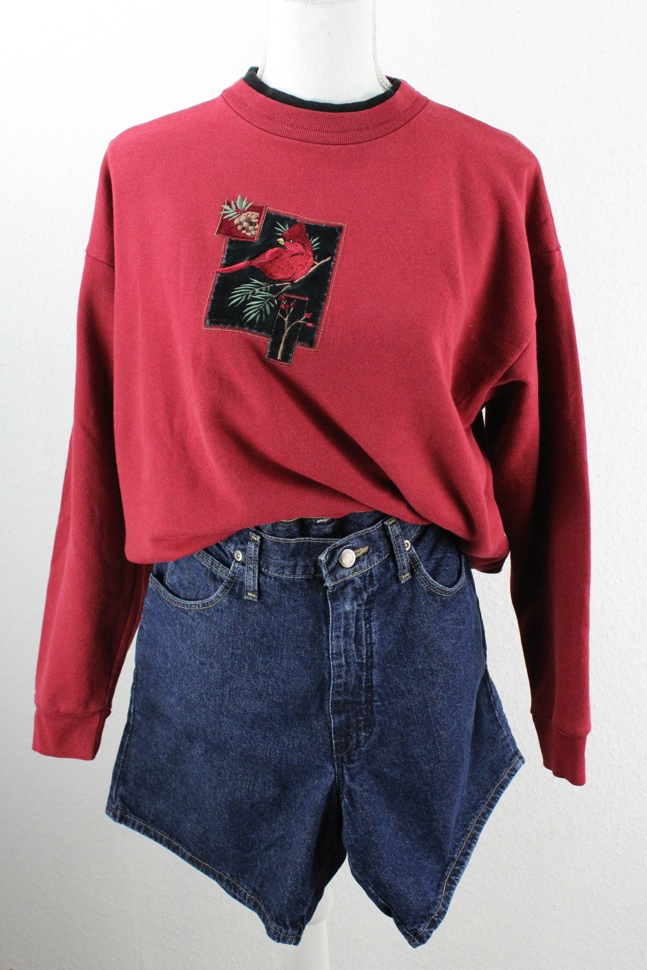 Vintage Red Bird Swetashirt (XL) Vintage & Rags 