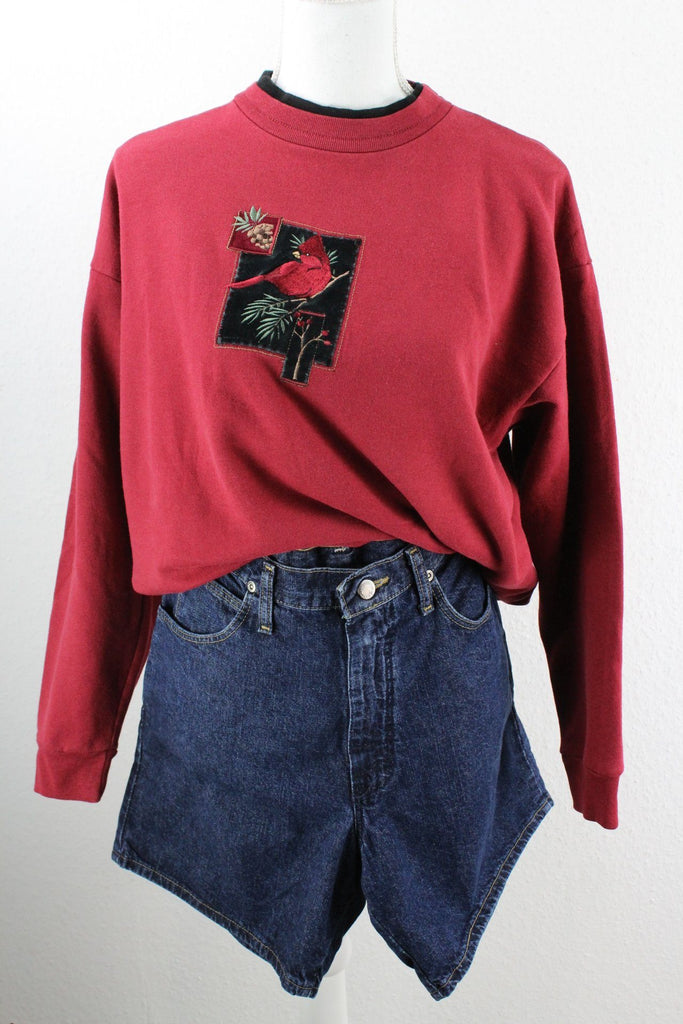 Vintage Red Bird Swetashirt (XL) Vintage & Rags 