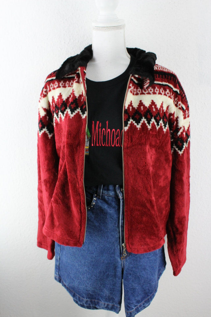 Vintage Red Canada Jacket (L) Vintage & Rags 