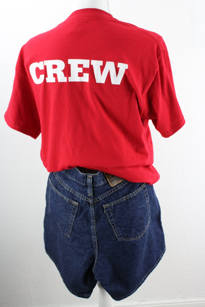 Vintage Red Crew T-Shirt (L) Vintage & Rags 