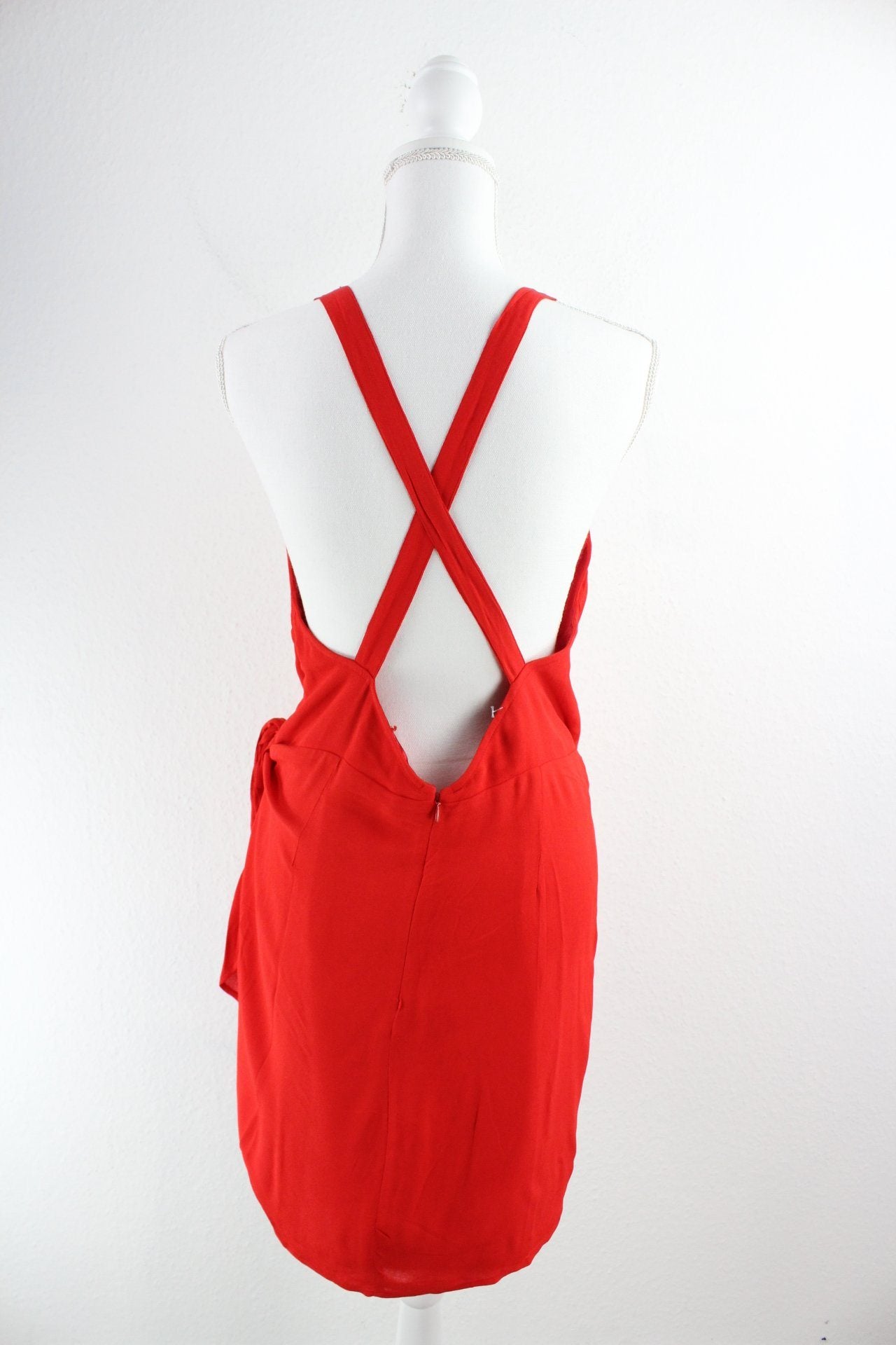 Vintage Red Dress (L) Vintage & Rags 