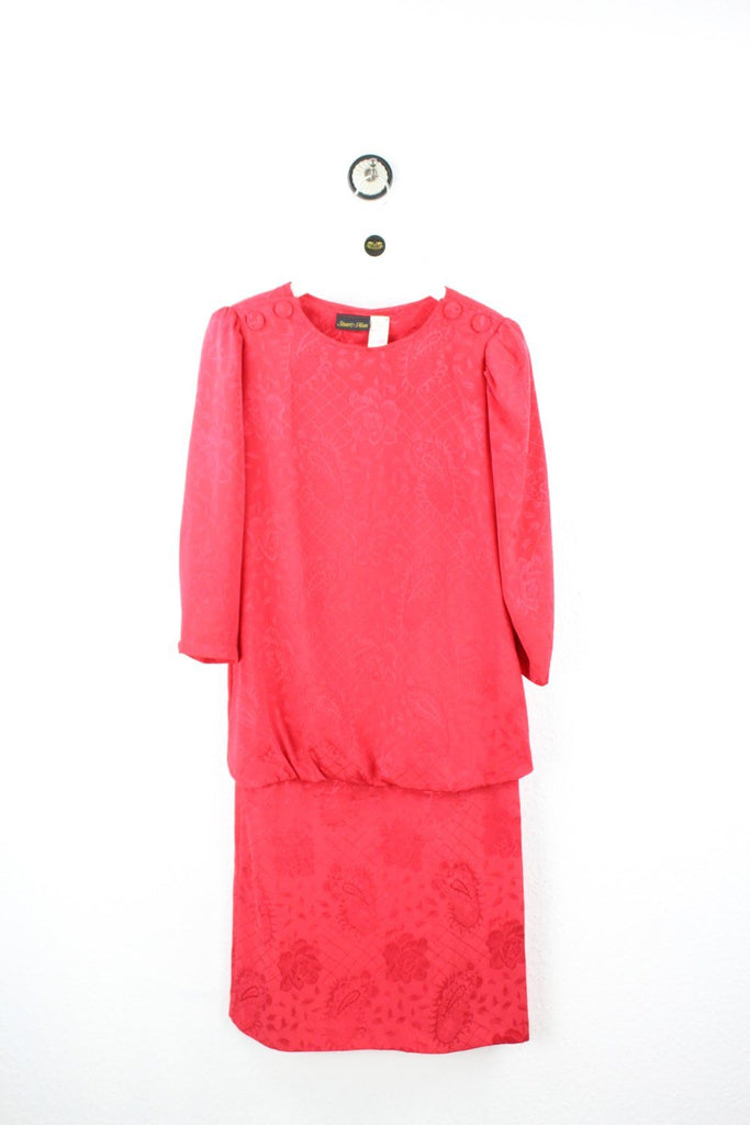 Vintage Red Dress (M) - Vintage & Rags