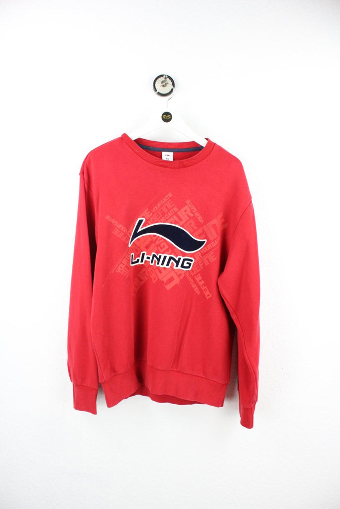 Vintage Red Print Sweatshirt ( XL ) - Vintage & Rags