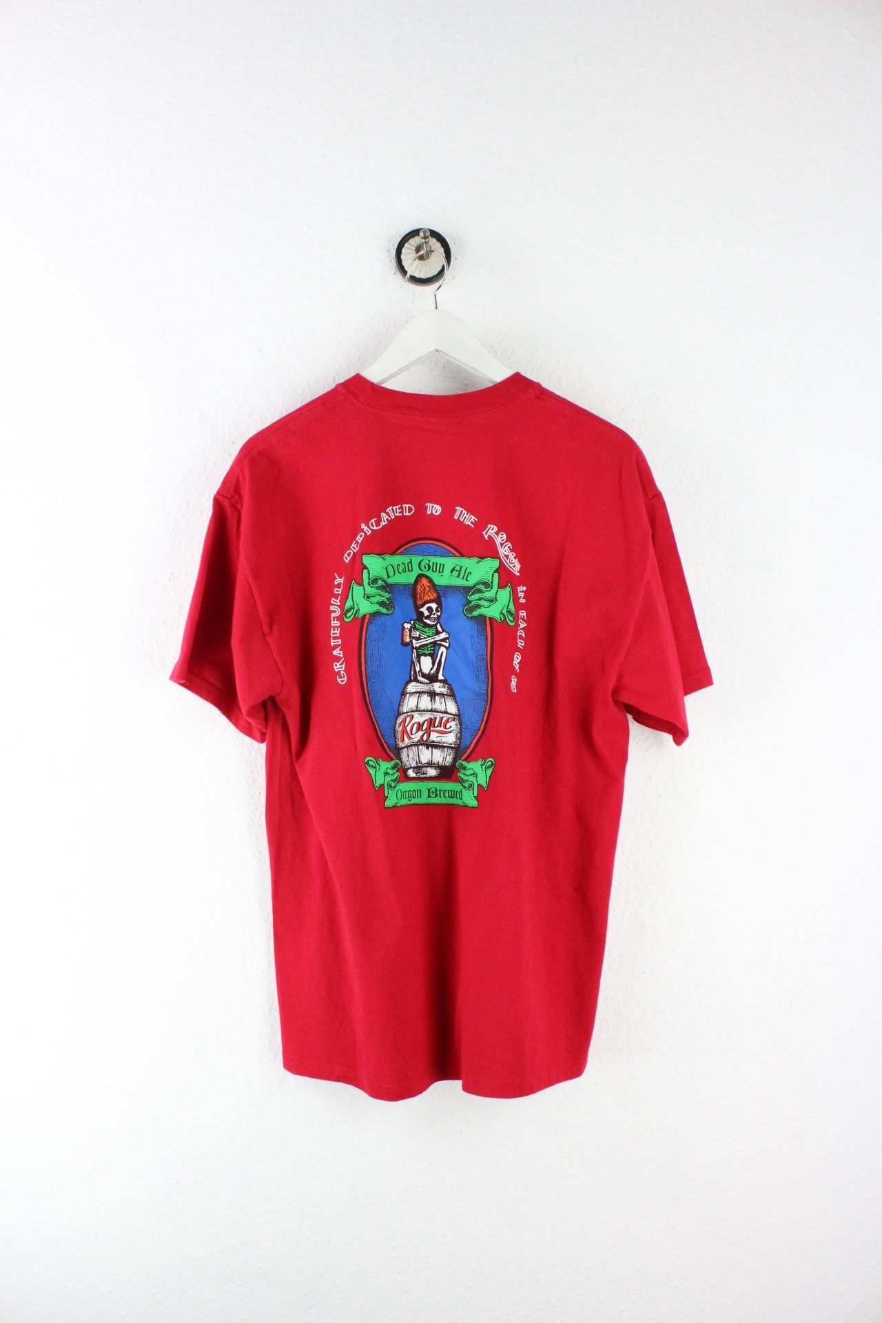 Vintage Rogue Dead Guy Ale T-Shirt (L) Yeeco KG 
