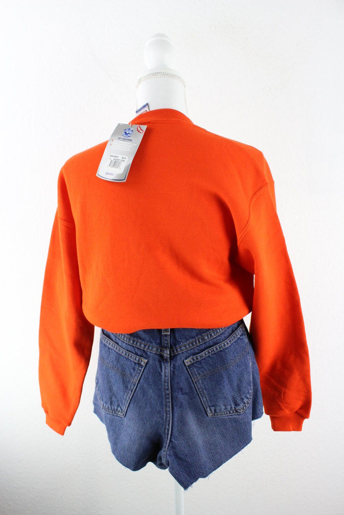 Vintage Russell Athletic Orange Sweatshirt (M) Vintage & Rags 