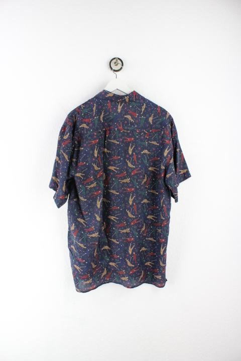 Vintage Silk Shirt (L) Yeeco KG 