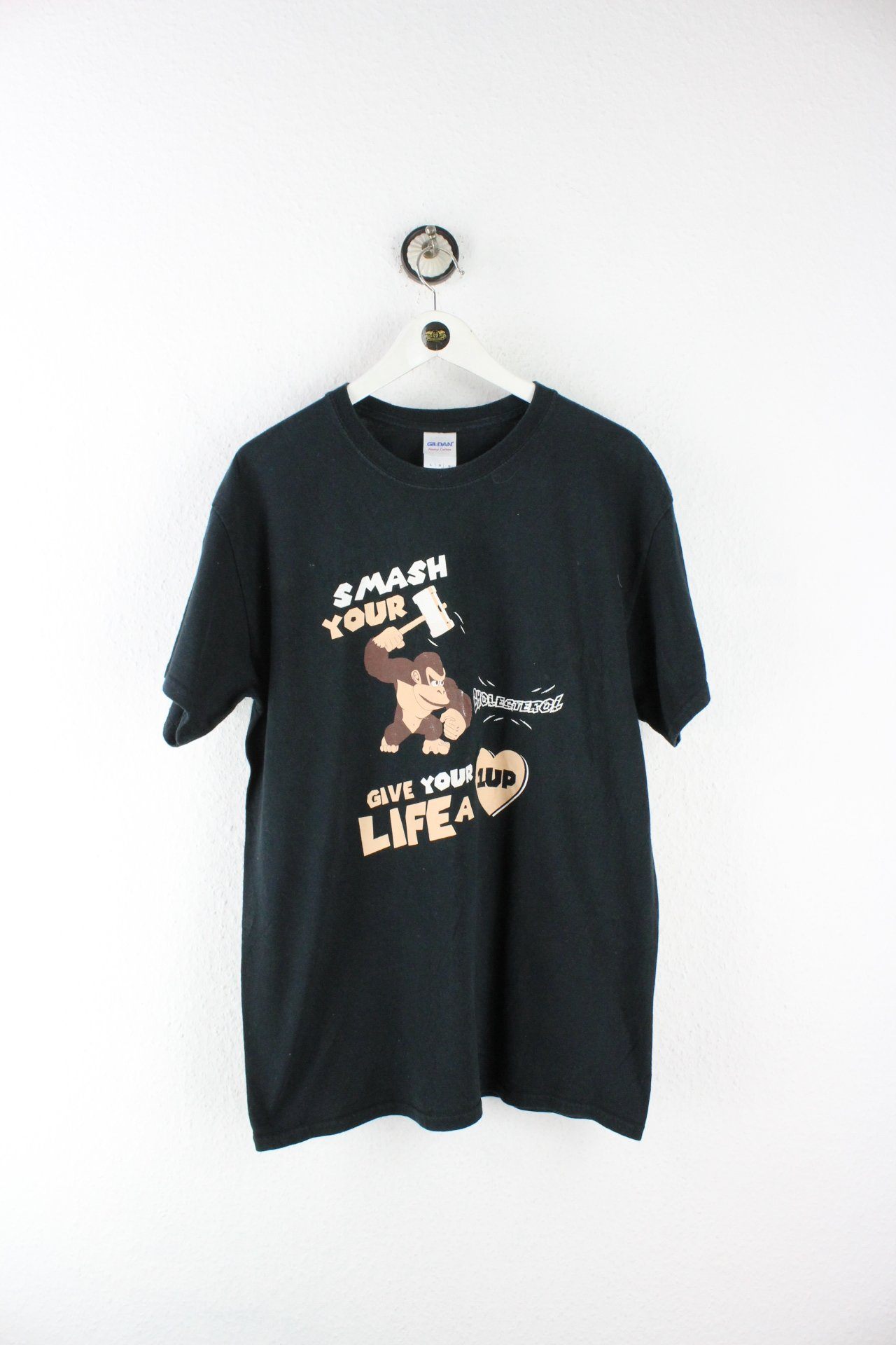 Vintage Smash Your Cholesterol T-Shirt (L) Yeeco KG 