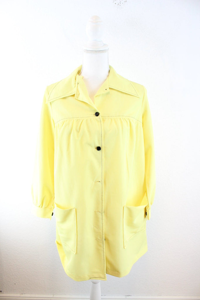 Vintage Trends Yellow Blouse Dress (S) Vintage & Rags 