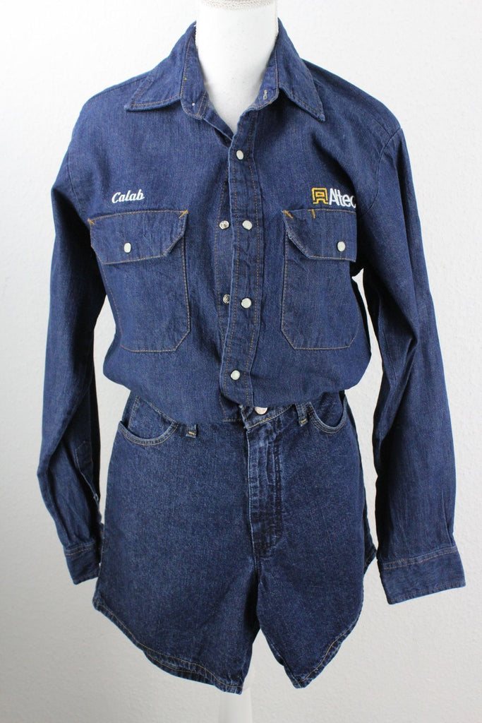 Vintage Uni First Denim Shirt (S) Vintage & Rags 