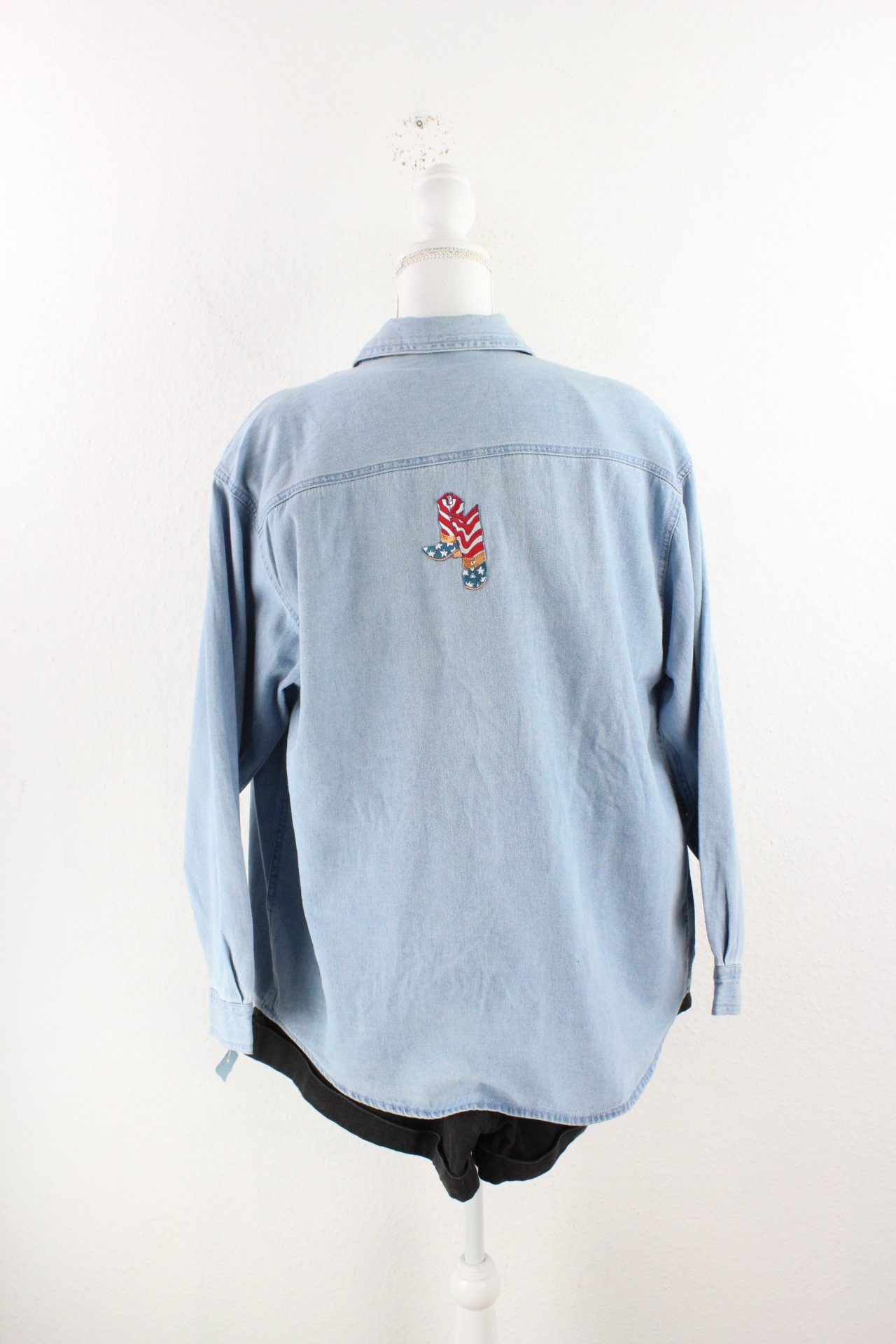 Vintage Western Denim Shirt (M) Vintage & Rags 