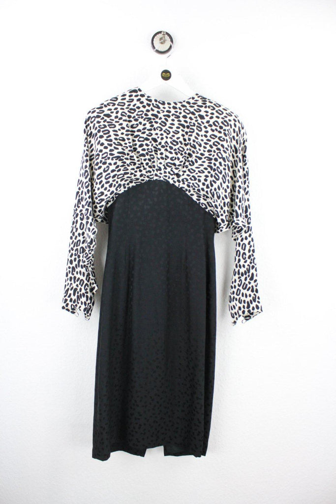 Vintage White Leopard Patterns Dress ( XS ) - Vintage & Rags